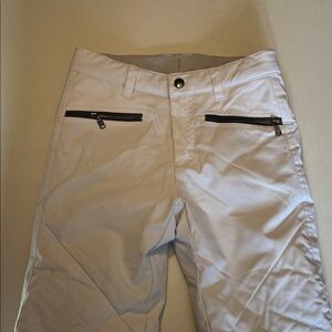 Bogner Girls White Snow Pant. Size 8